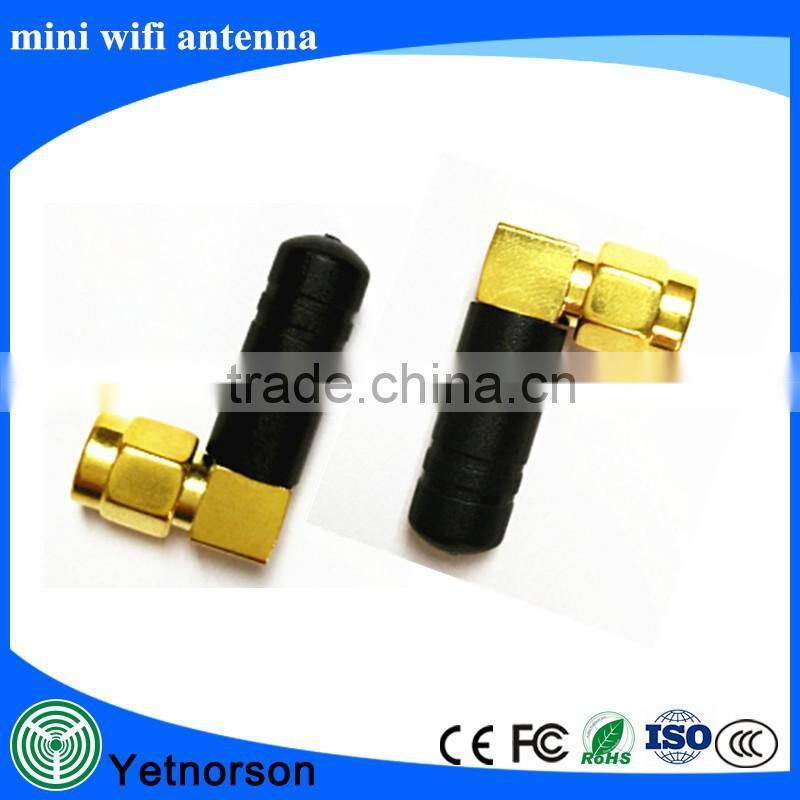 super mini antenna 25.6mm omni rubber antenna wifi antenna with SMA