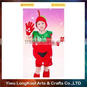 Good quality halloween kids funny costume stage performance fruit costume