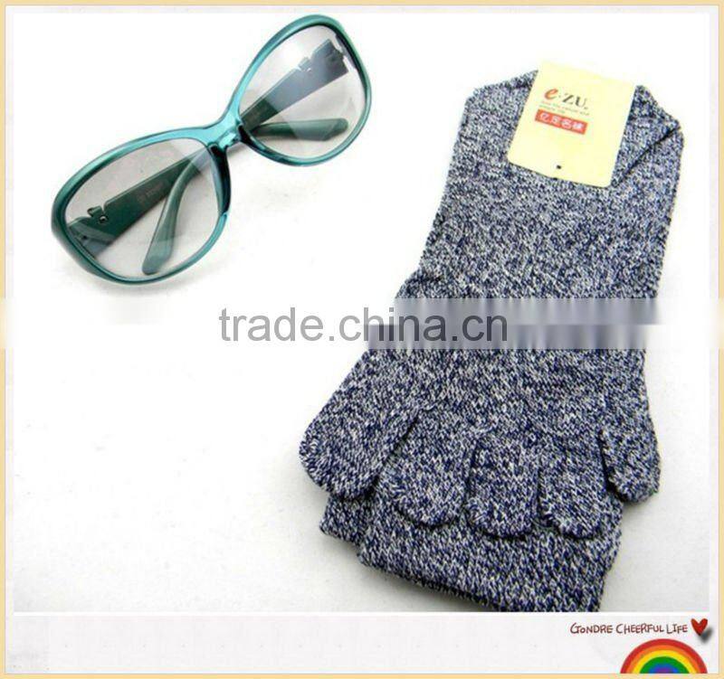 woman cotton socks wholesale price hot selling popular five fingers toe socks small MOQ can retail