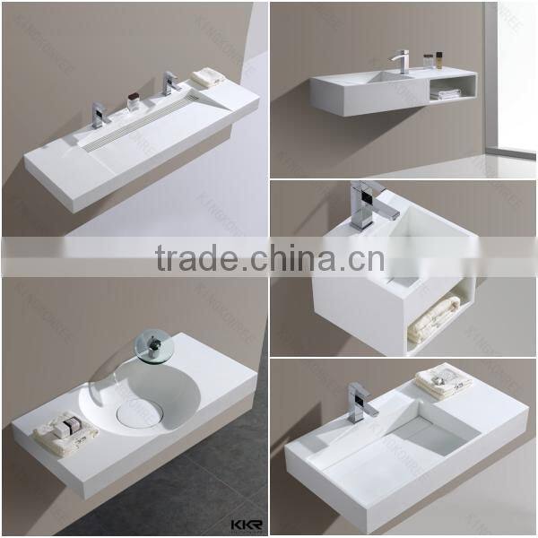 building project materials acrylic solid surface sink basins manufacturer
