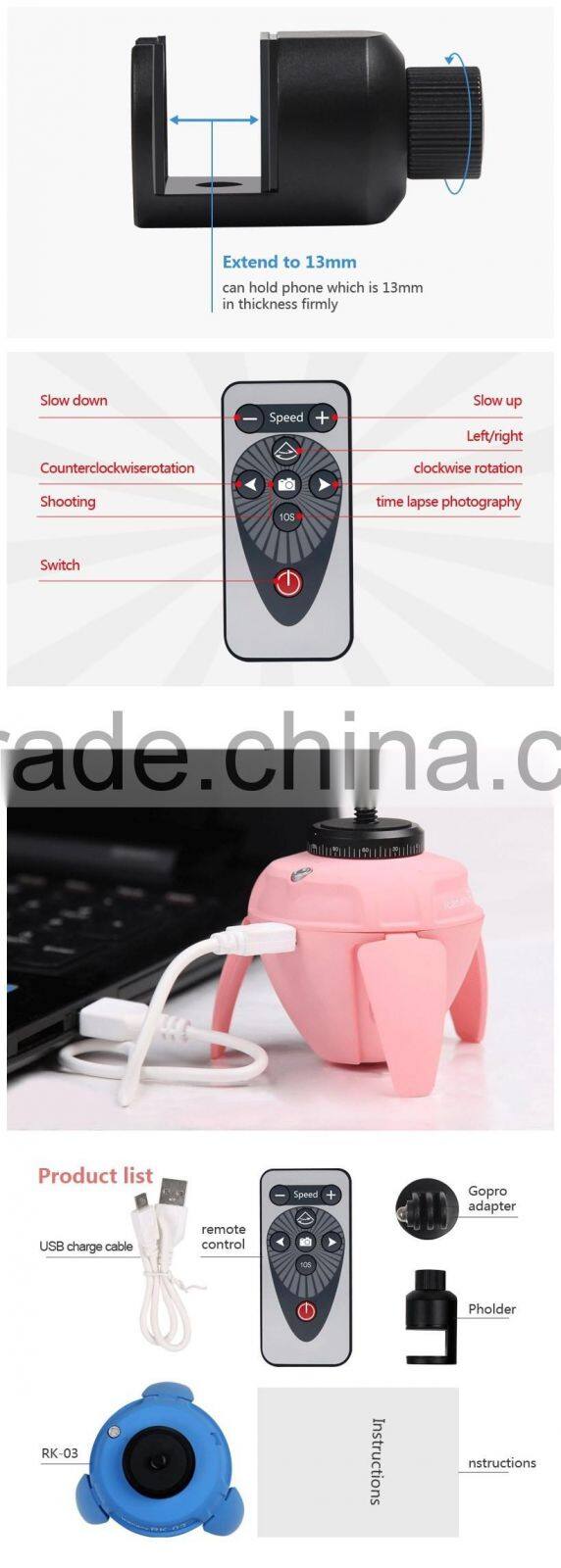 Different Selfie Robot for mobile phone and fashion Selfir Robot with bluetooth for taking photo