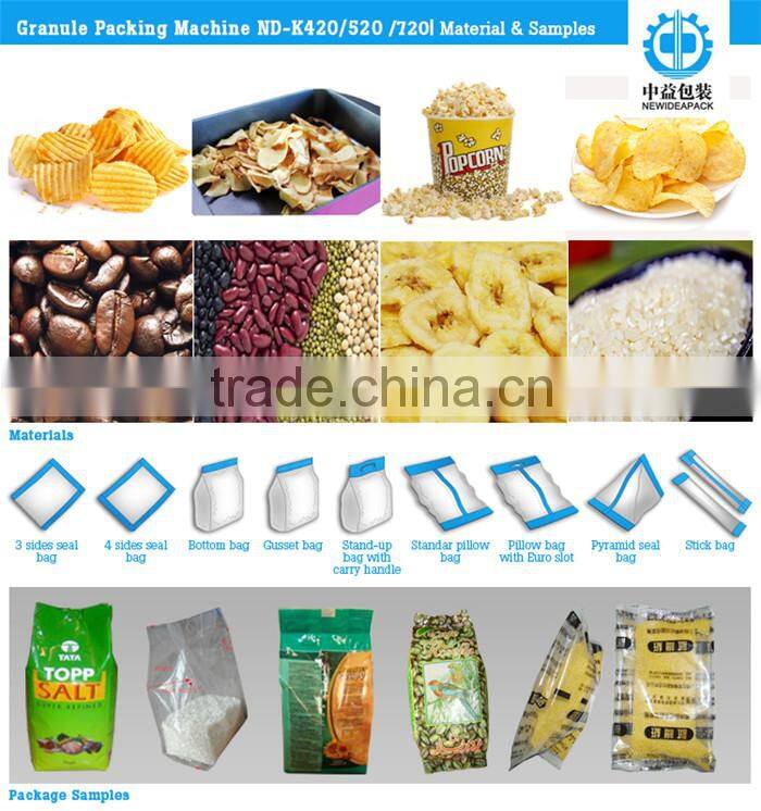 ND-K420/520/720/820 automatic Vertical counting and packing machine