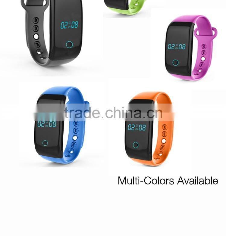 IOS and Android OLED Smart Healthy Bluetooth Heart Rate Activity Tracker