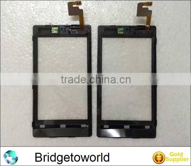 Touch For Nokia Lumia 520 Touch Digitizer Panel glass with frame for Ebay Seller