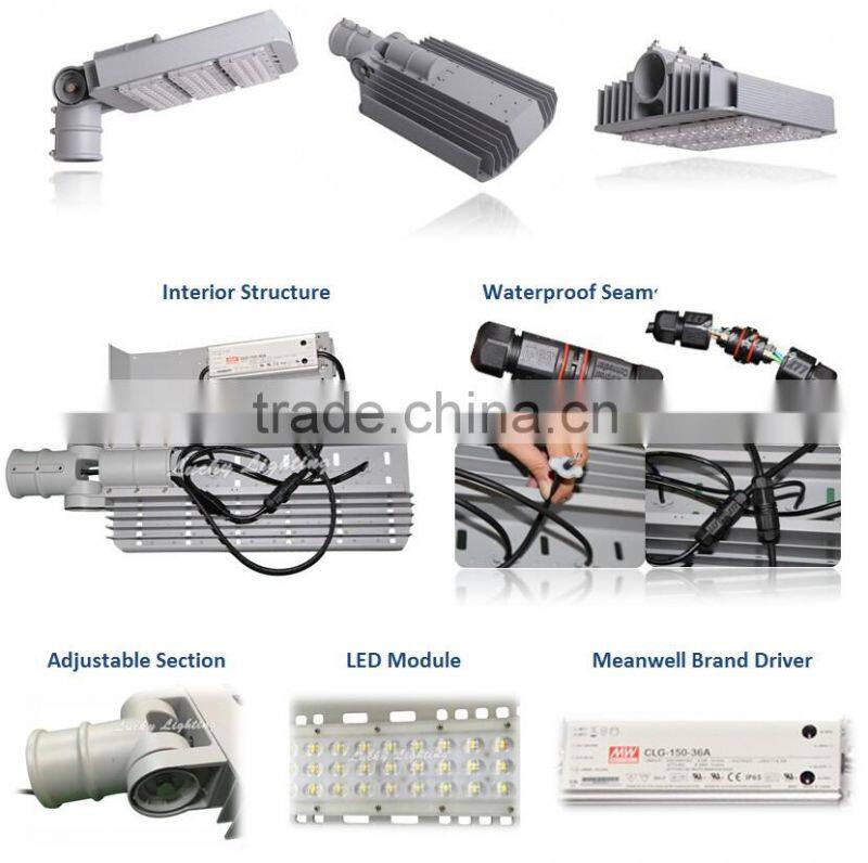hot selling Easy install Bridgelux chip smd IP65 100w led road light