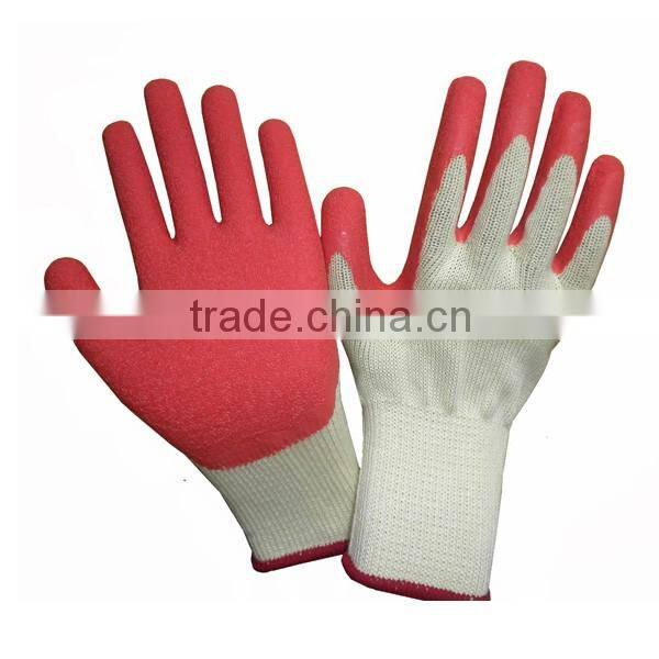 Cheap Qingdao Latex Safety Work Glove for Construction