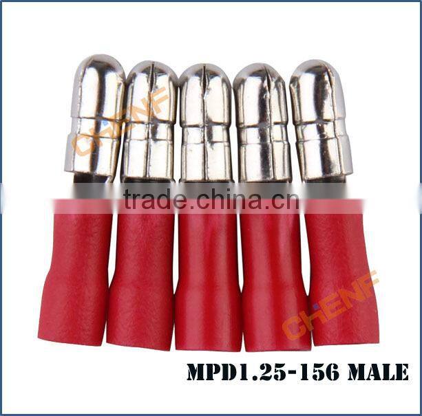 Cheaper 0.5 -1.5mm2 (AWG22-16) Crimp Plug-In Insulated Terminals MPD1.25-156 + FRD1.25-156