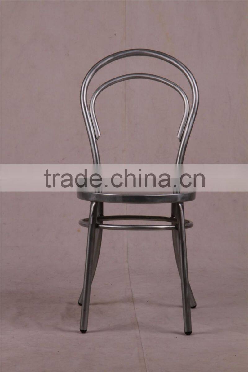 Metal French Aluminum Bistro Chair Deck chair