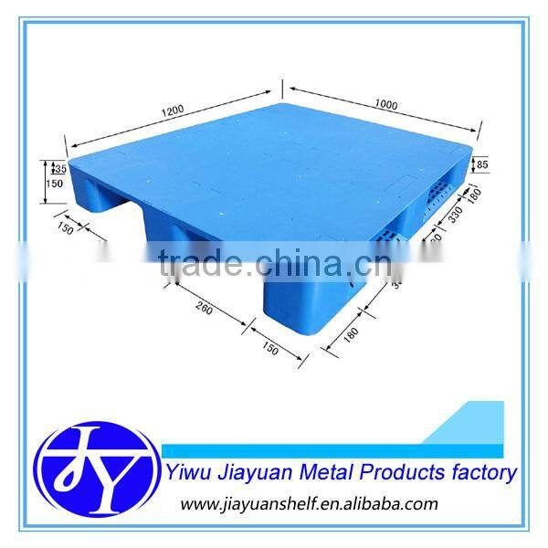Plastic,HDPE Material and Euro Pallet Type flat top plastic pallets