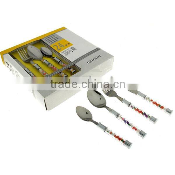 24pcs Wedding Gift Box Cutlery