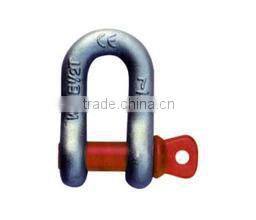 Screw pin bow shackle, d shackle