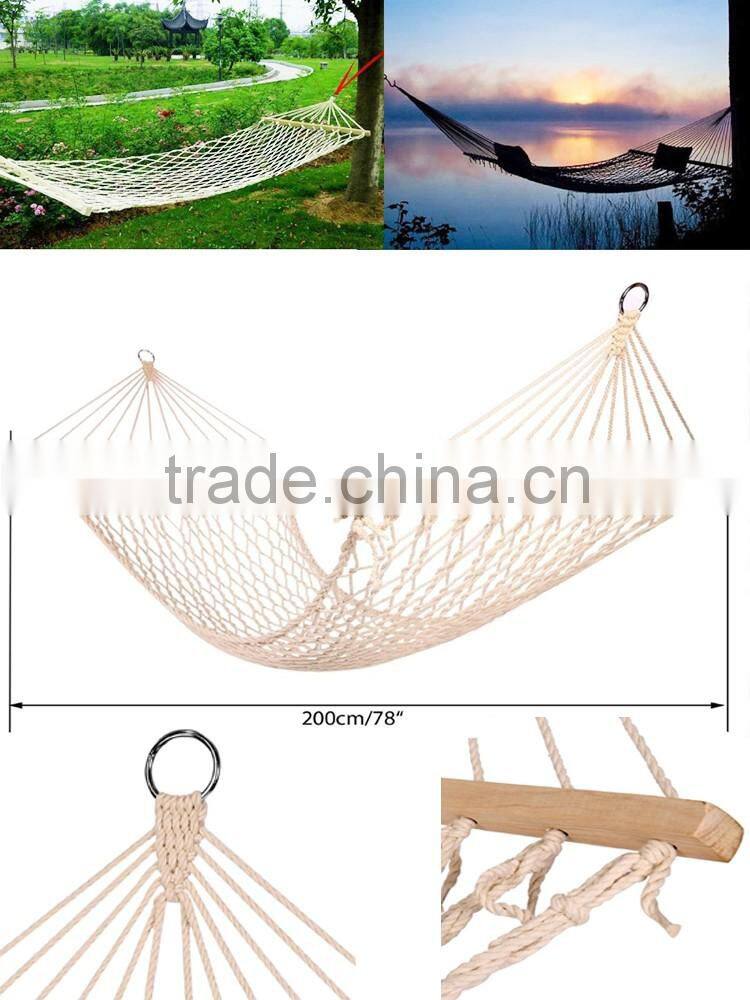 NBWT 1 years warranty patio hang crochet hammock swings