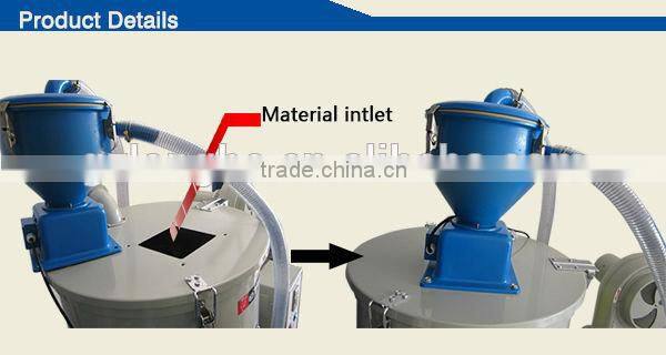 plastic vacuum feeder for loading powder and pellets 400kg/h
