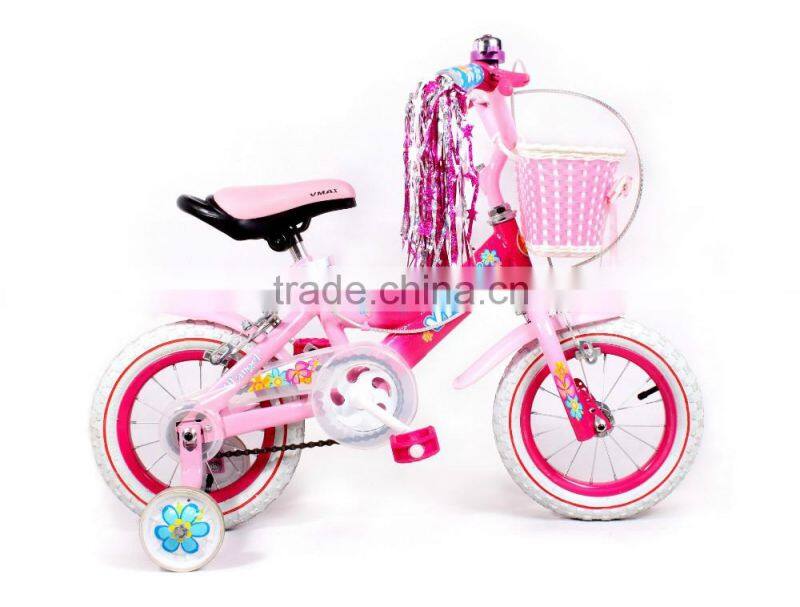 CE approved 12" 14 "16" small kid bike for girl