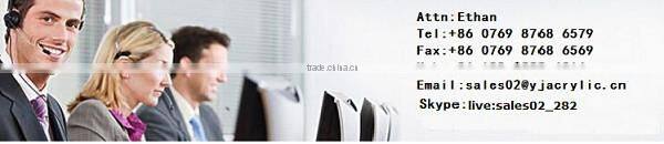 Customized acrylic watch case