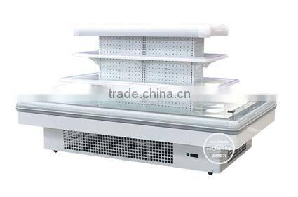 Shentop 2014 Commercial Island Surrounded Open Type Display Freezer For Supermarket Sale With CE Approve STLFG-HD