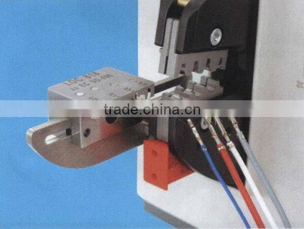 WIS-06M Terminal crimper with Customed terminal locator and protective cover for pneumatic type