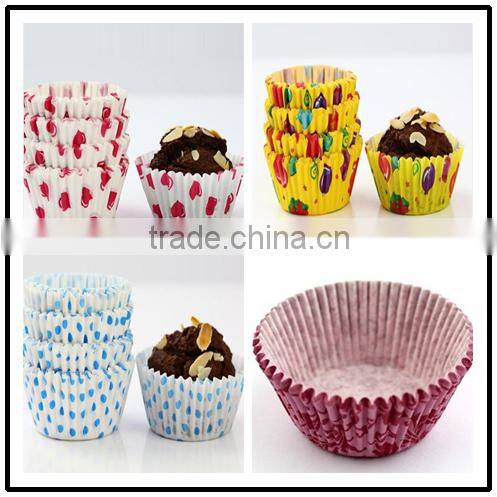 75Pcs Original Mini Round Cup Cake Cases Greaseproof Baking Muffin Baking Cases
