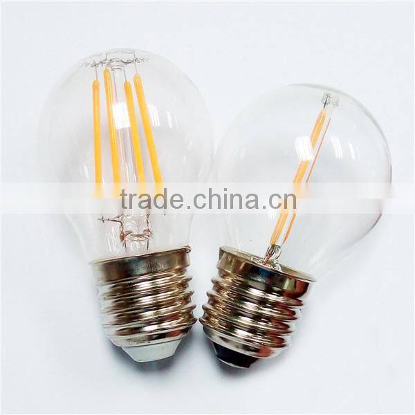 Very Welcome Vintage LED Filament Lamp G45 P45 E14/E12 E26/27 4W 2W Dimmalbe Bulbs