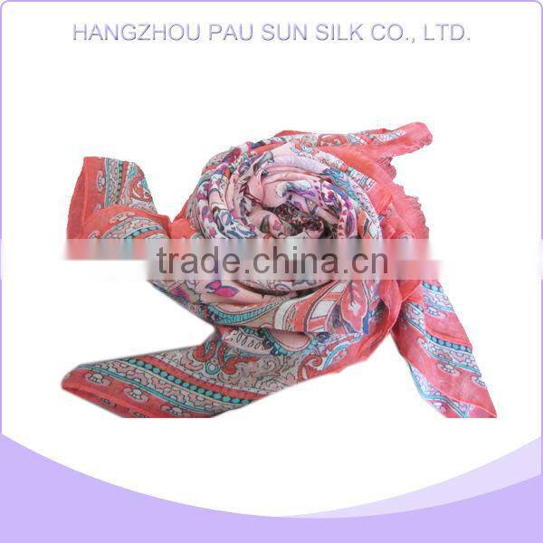 Hot-selling advertising polyester shawl hijab