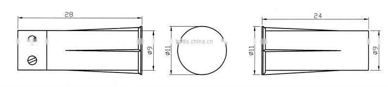 Press Fit Terminal Recessed Magnetic Contact Switch