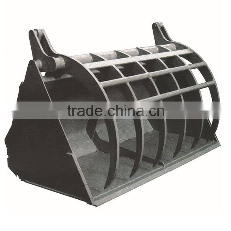 Hot selling Tractor front end loader with Grapple bucket