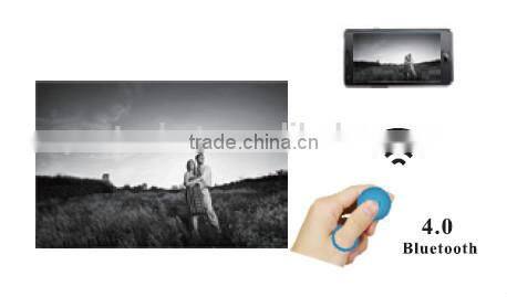 For Self-timer, 4.0 Bluetooth Camera Remote Shutter Protective Anti Lost Device Tracker for IOS and Android System