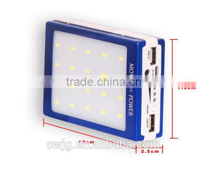 Factory Supply portable Solar power bank for laptop