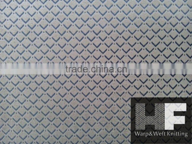 zhejiang hongfeng sofa fabric 100% polyester dandy warp knittded fabric