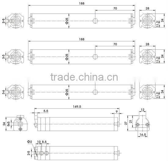 RAEX motorized roman shades R26