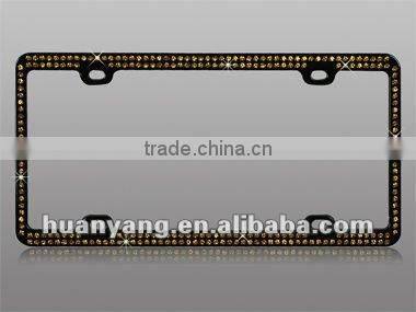 Crystal Diamond Bling License Plate Frame