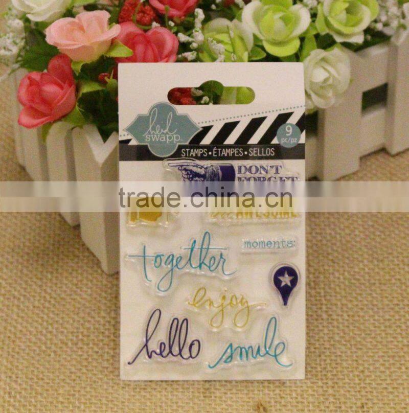 Clear stamp Promotin Gift