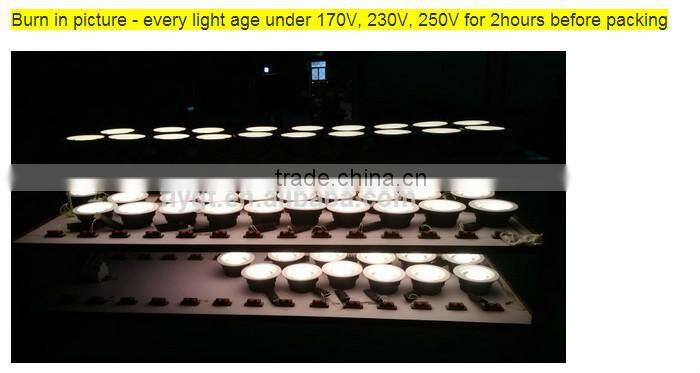 white radiator Alluminum Alloy LED 8W - 30W COB Downlight