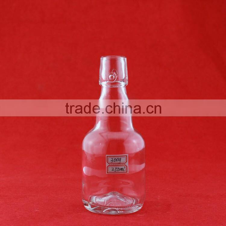 Enjoyable small boston bottles beverage wine glass bottle swing cap juice bottles