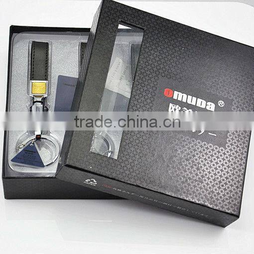 3623 fashion keychain metal keychain, good quality leather keyholder,custom key chain