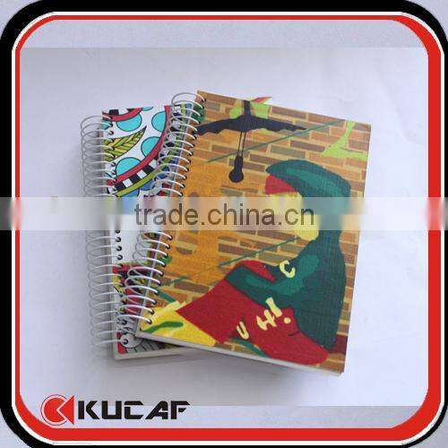 Different size spiral bound notebook bulk spiral notebook a4