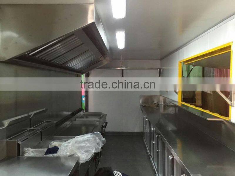 Second -hand container trailer restaurant