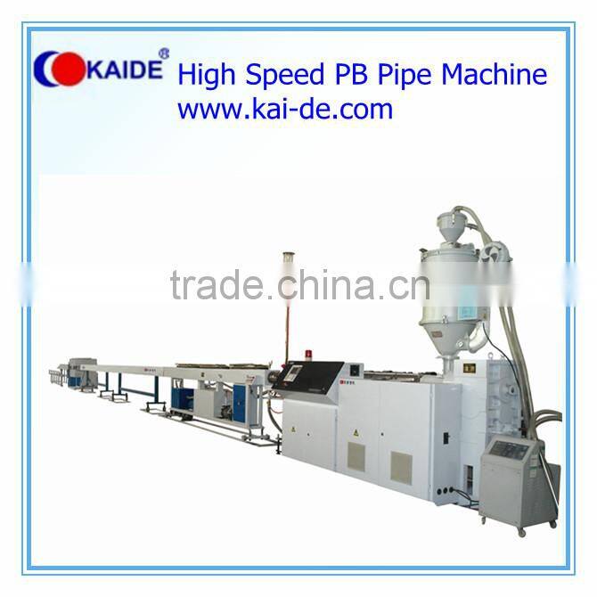 Extrusion machine to make PB pipe 20mm