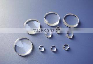 glass optical, large fresnel lens, biconvex lens 25mm diameter 45mm focal