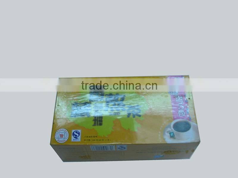 Teabox 3D cellophane packaging machine