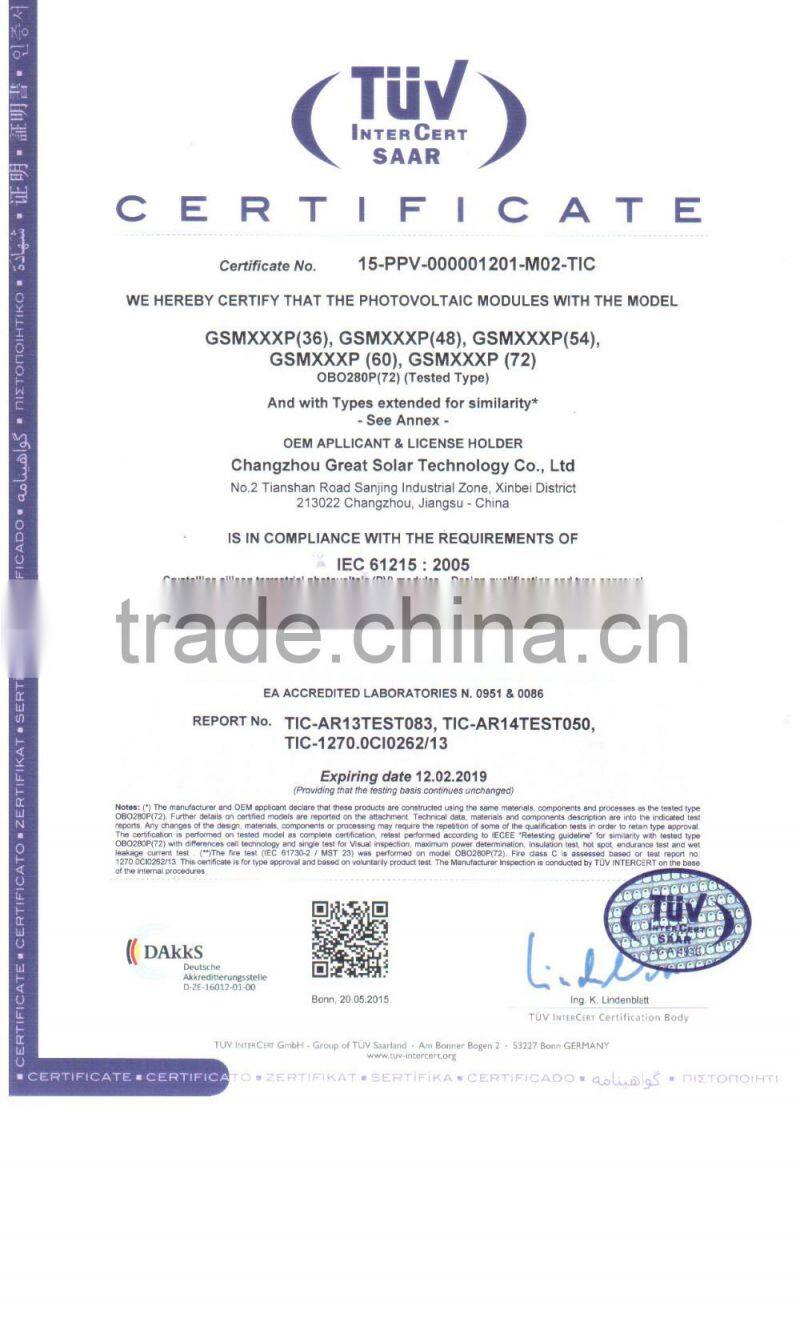 China Solar Panel 50W 100W 150W mono poly panel solar 200W Solar Module 250W 260W 300W 320W Paneles solares 5KW 1MW Solar PV