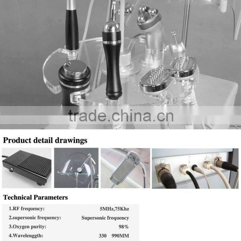 oxygen jet facial tanner beauty equipment/oxygen infusion skin rejuvenation machine