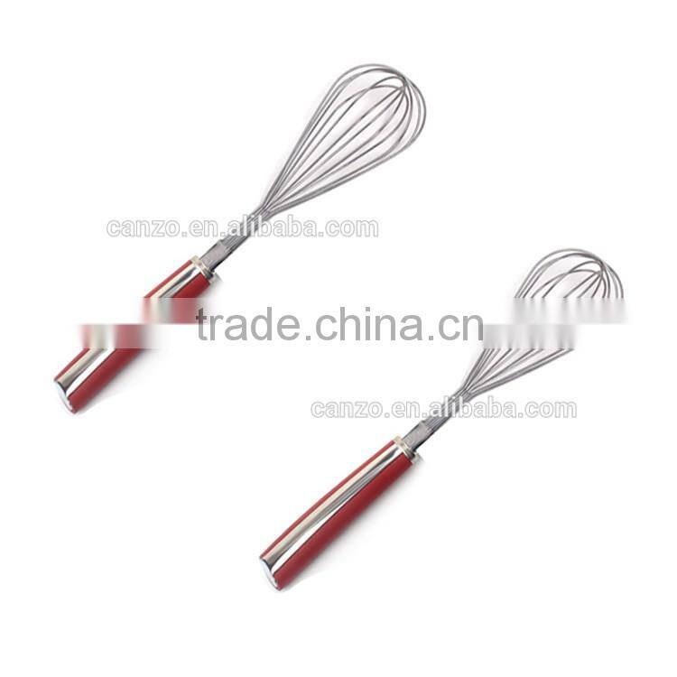 High Quality Stainless Steel kitchen egg Wavy Whisk /Egg Beater