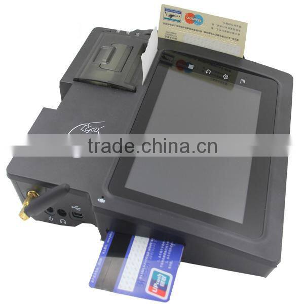7 Inch Android RFID POS Terminal with Touch Screen,Barcode Scanner,Wifi,Bluetooth,Free SDK,Card Reader