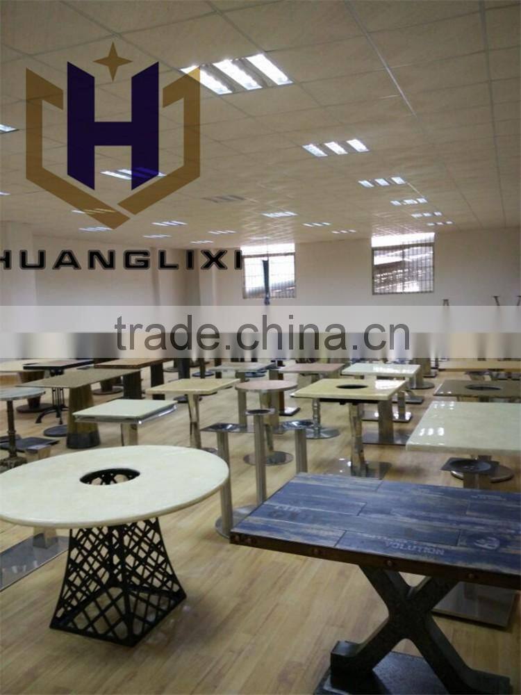 Factory price Steel base Black table legs, coffee table feet, modern coffee dining legs