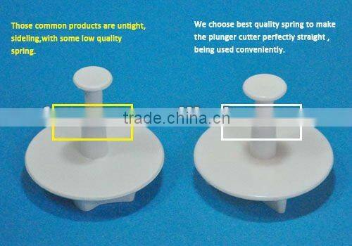Ivy Leaf plastic fondant plunger cutter,cake decorating plunger cutter