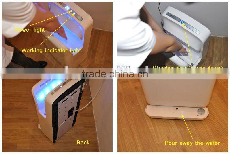 Popular Jet Air Hand Dryer with Brushless Motor 30,000RPM and CE CB Certifications