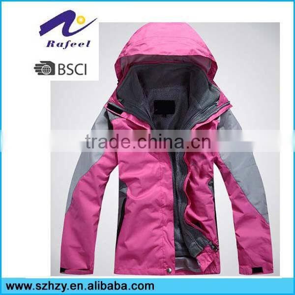 outdoor sports sleeveless padded jacket with hood