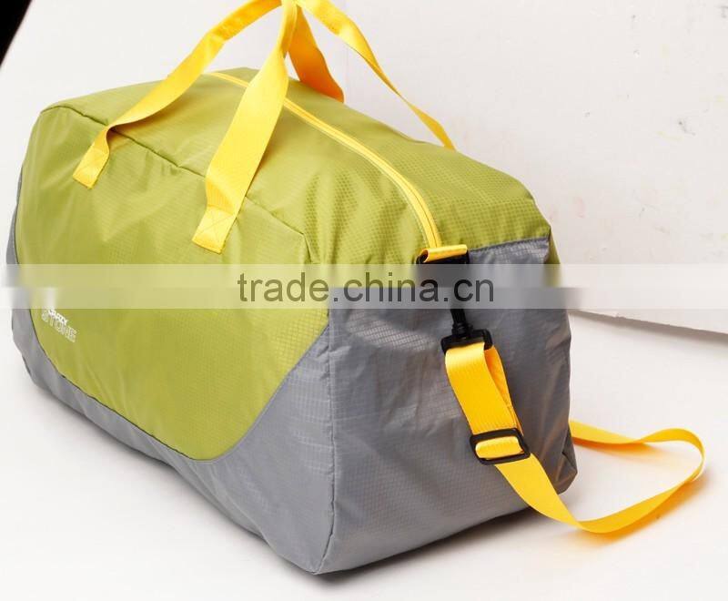 2016 Best selling customized travel tote bag waterproof nylon sport duffle bag