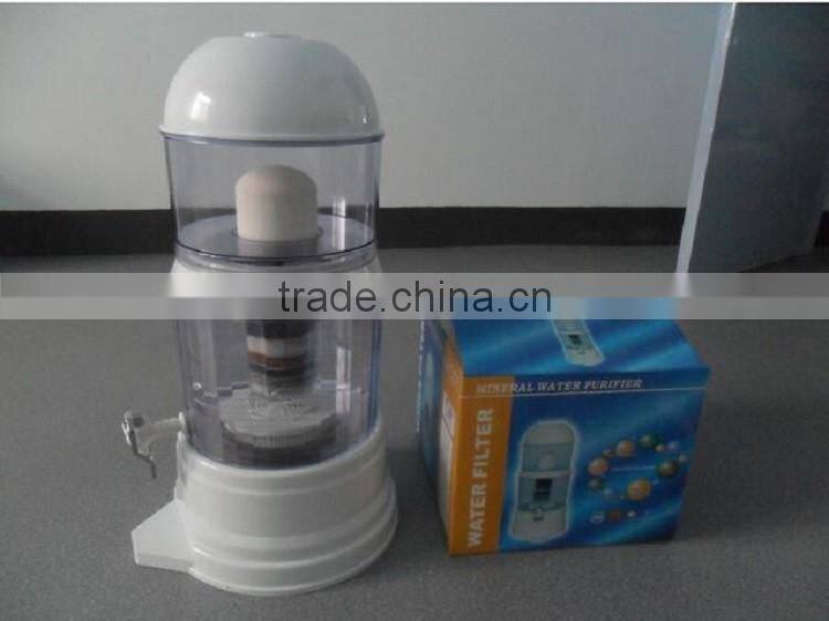 CE Certification and Activated Carbon Type water mineral pot for Household RO Purifier